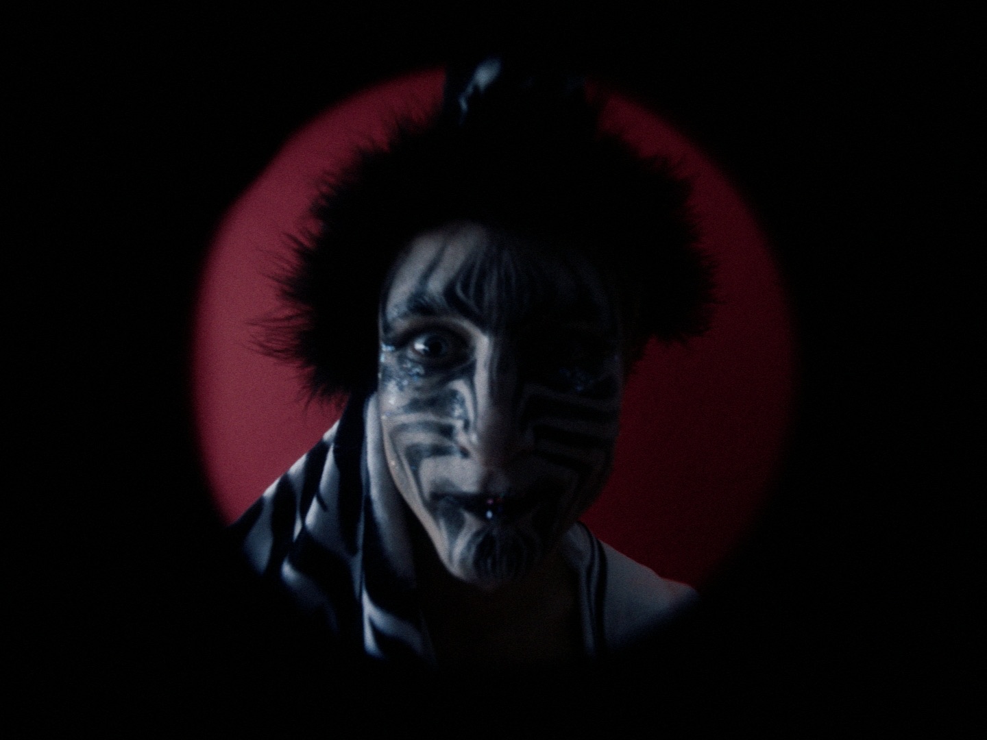 zebra at the waterhole, punker in the skaterbowl &mdash; still 05